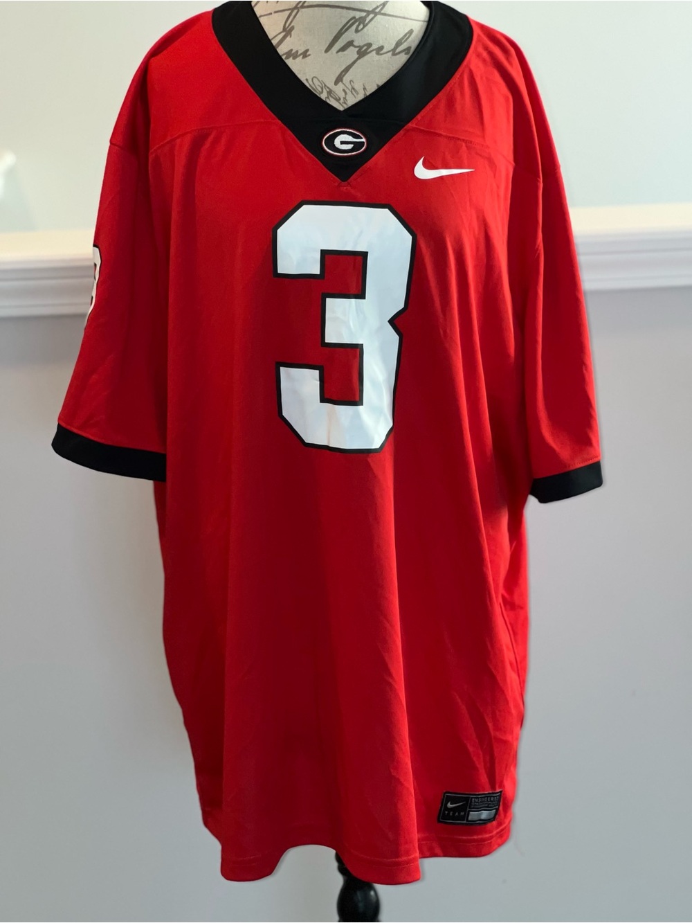 Nike Georgia Bulldogs Todd Gurley II #3 Dri-FIT Football Jersey – Men’s 3XL